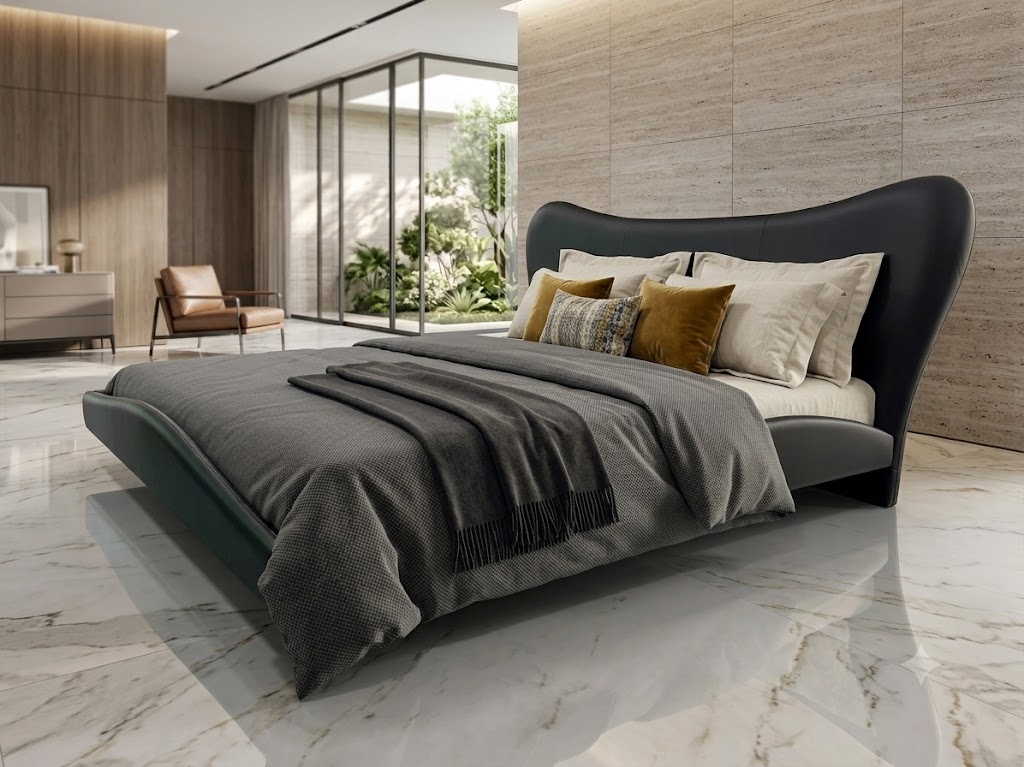 GIƯỜNG BAY BỌC DA CHỐNG TRẦY CAO CẤP ERICA -&nbsp;ODGN24