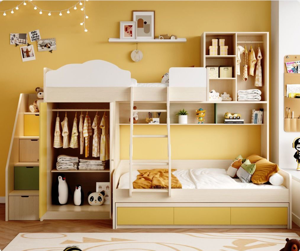 GIƯỜNG TẦNG TRẺ EM TÍCH HỢP ĐA TIỆN ÍCH ERICA – ODGN43