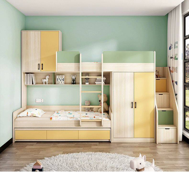 GIƯỜNG TẦNG GỖ ĐA NĂNG HIỆN ĐẠI&nbsp;ERICA – ODGN45
