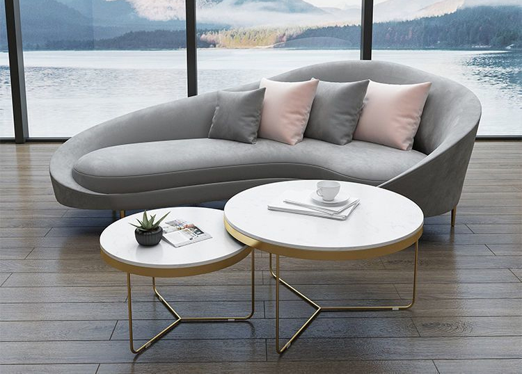 GHẾ SOFA CONG CÁCH ĐIỆU KIỂU BẮC ÂU ERICA – NS664