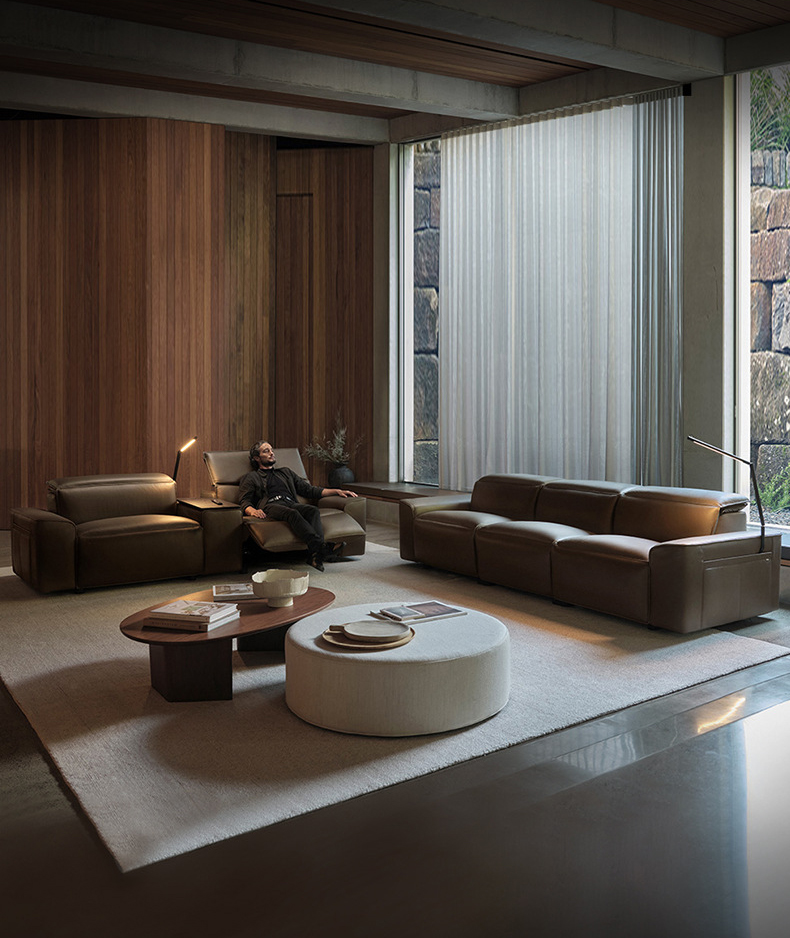 GHẾ SOFA CHỈNH ĐIỆN PHONG CÁCH Ý TỐI GIẢN ERICA – ODCD41