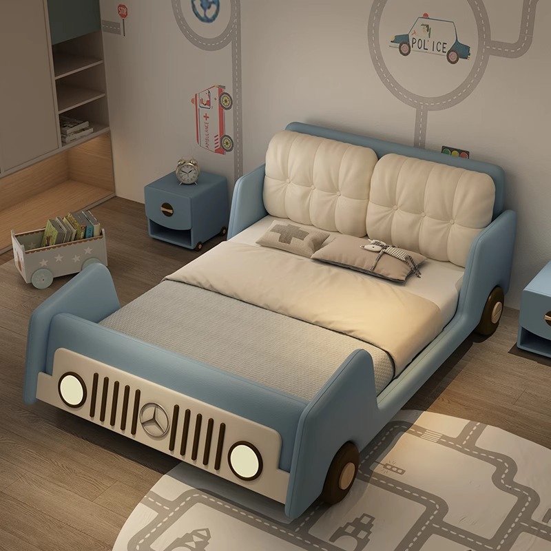 GIƯỜNG NGỦ TRẺ EM HÌNH XE HƠI THỂ THAO ERICA – ODGN4