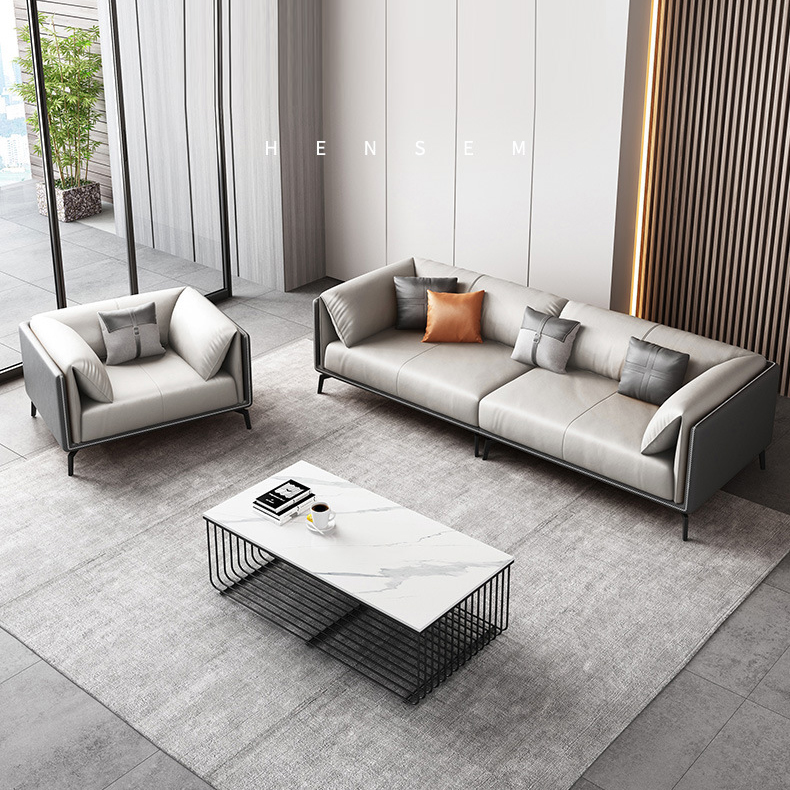 SOFA PHÒNG KHÁCH CAO CẤP PHỐI MÀU SANG TRỌNG ERICA – PK08
