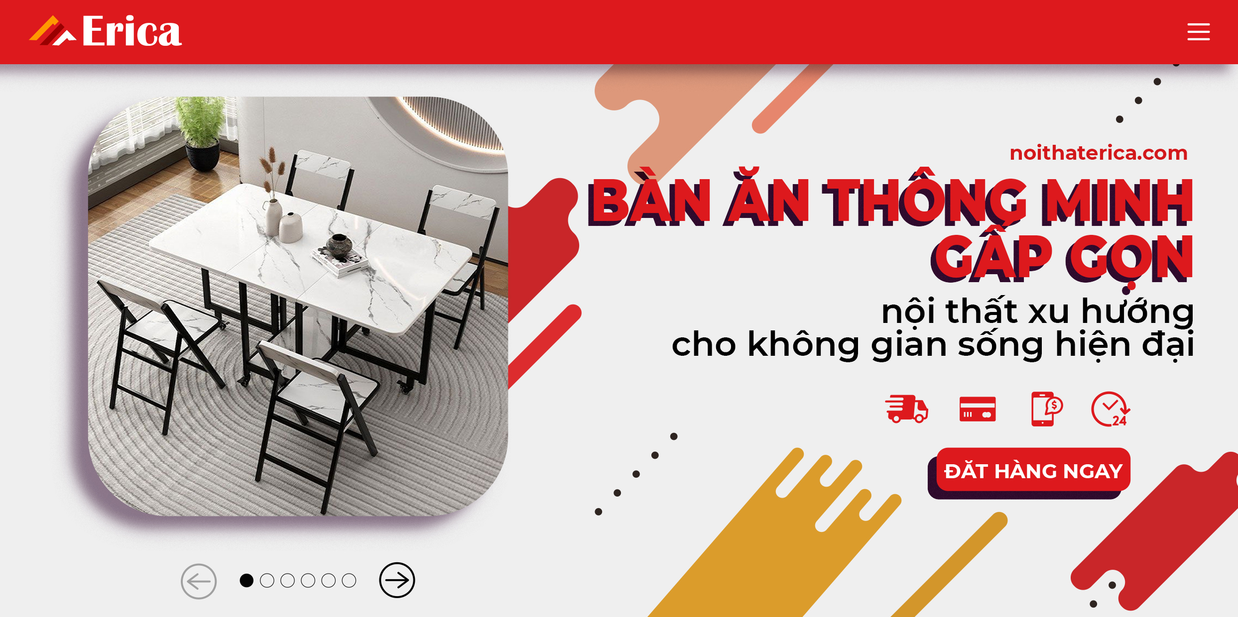 BÀN ĂN THÔNG MINH GẤP GỌN ~ NỘI THẤT XU HƯỚNG CHO KHÔNG GIAN SỐNG HIỆN ĐẠI