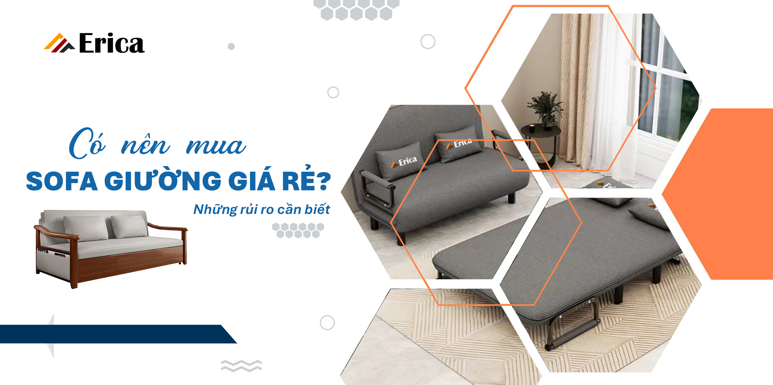 CÓ NÊN MUA SOFA GIƯỜNG GIÁ RẺ? NHỮNG RỦI RO CẦN BIẾT