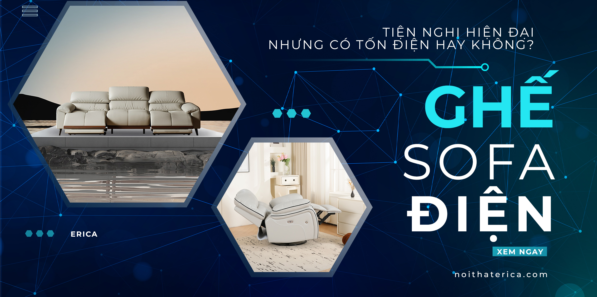 GHẾ SOFA ĐIỆN – TIỆN NGHI HIỆN ĐẠI NHƯNG CÓ TỐN ĐIỆN HAY KHÔNG?