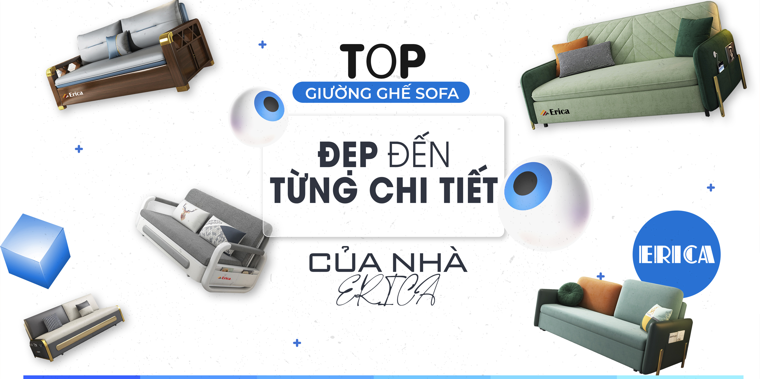TOP NHỮNG CHIẾC GIƯỜNG GHẾ SOFA ĐẸP ĐẾN TỪNG CHI TIẾT CỦA NHÀ ERICA